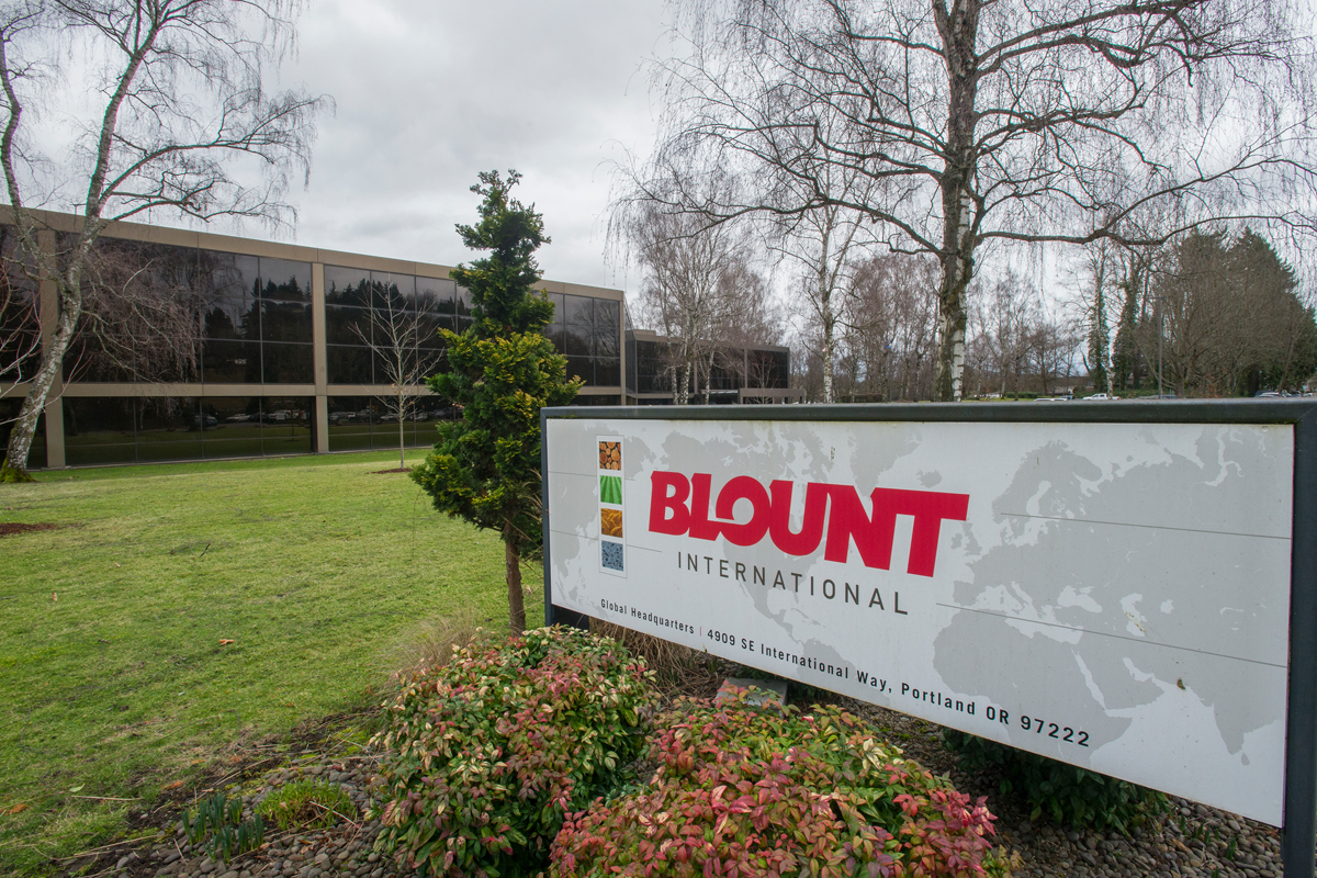 Blount international jobs portland